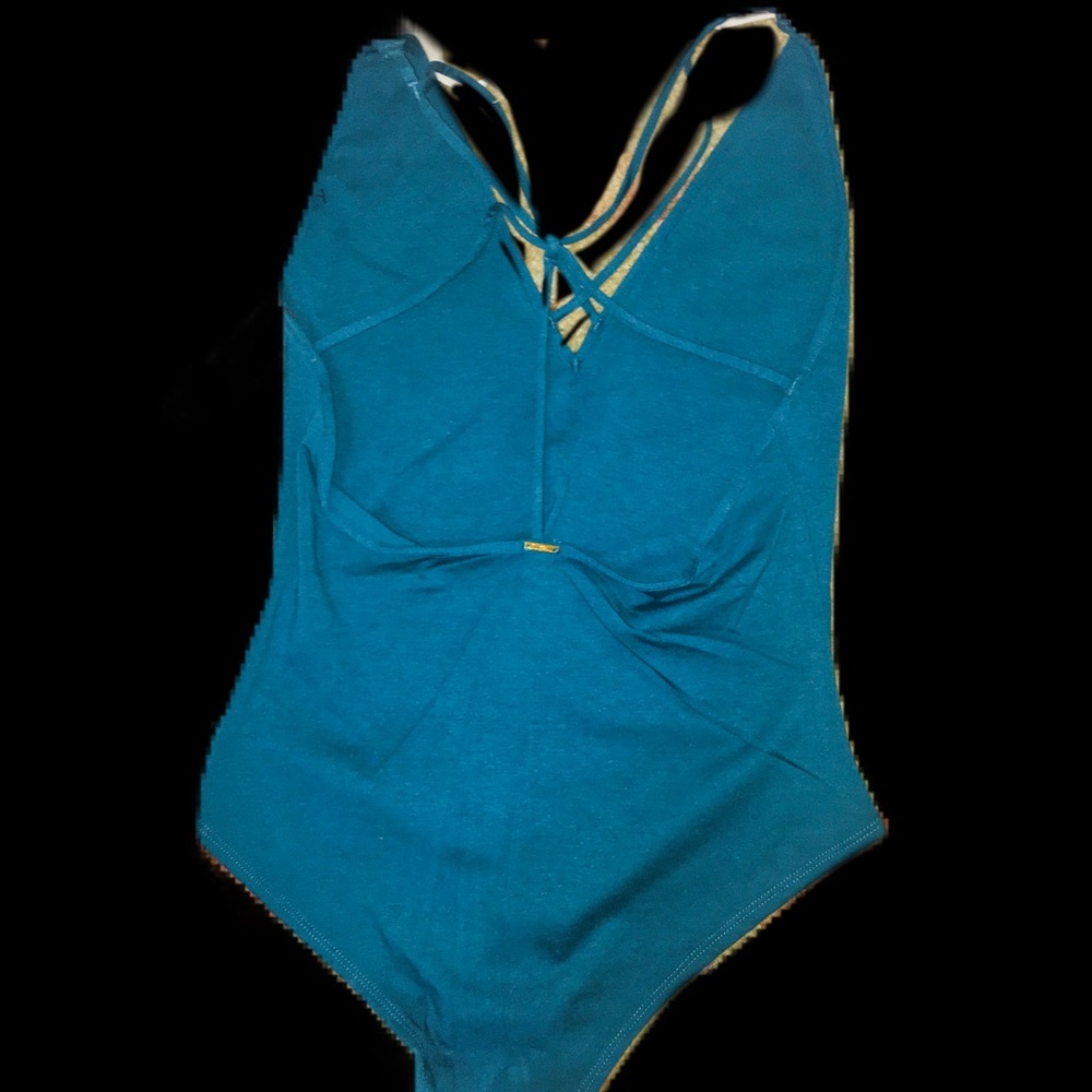 • SAM EDELMAN | NWT | Moroccan Blue BodySuit • - Picture 5 of 5